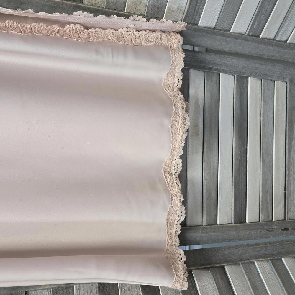 Women's Satin Lace Trim Midi Skirt | Wild Fable | Large - Picture 2 of 9